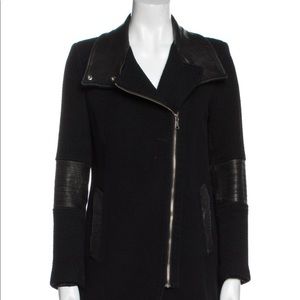 Andrew Marc Virgin Wool Biker Jacket